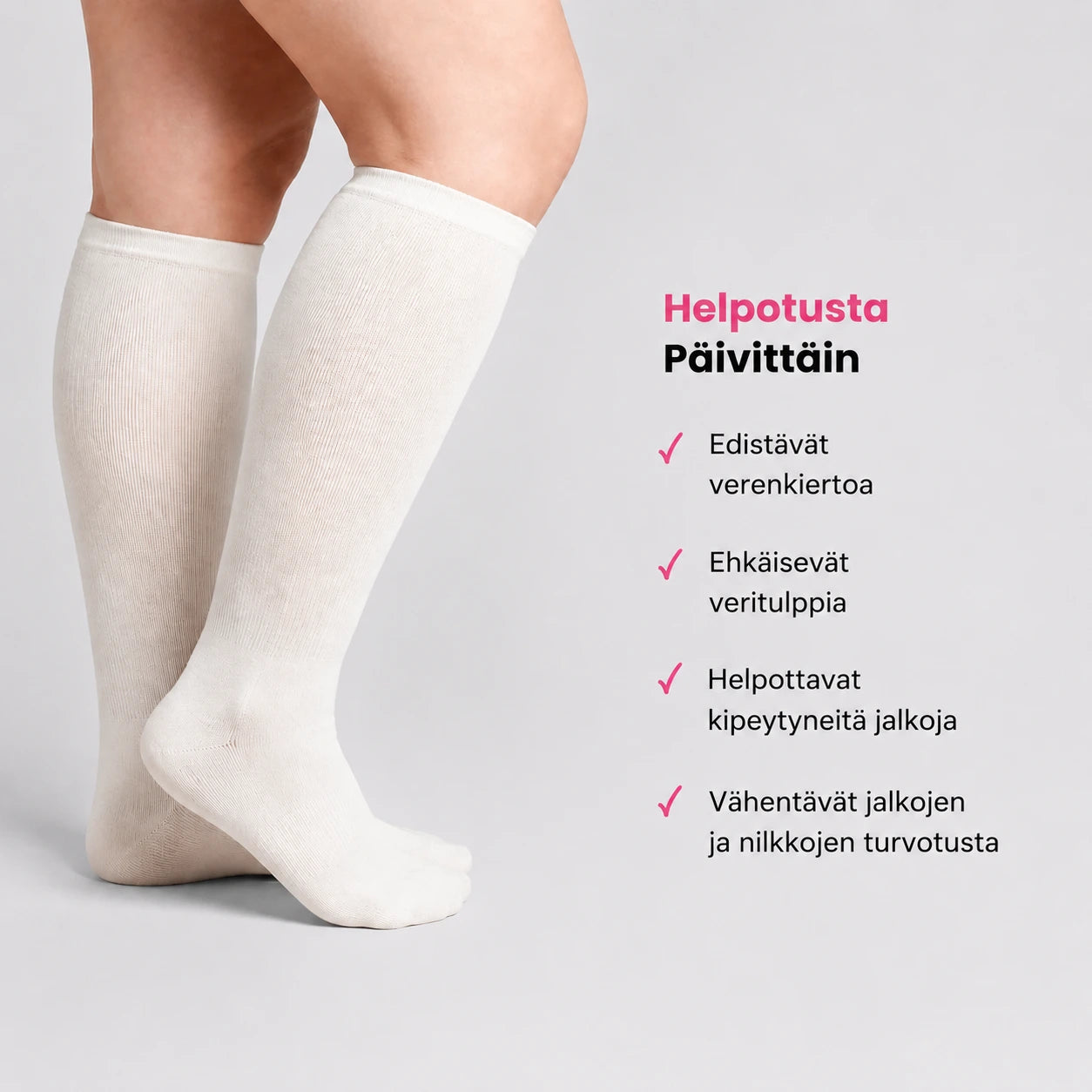 NordicFlow™ Mukavat Kompressiosukat
