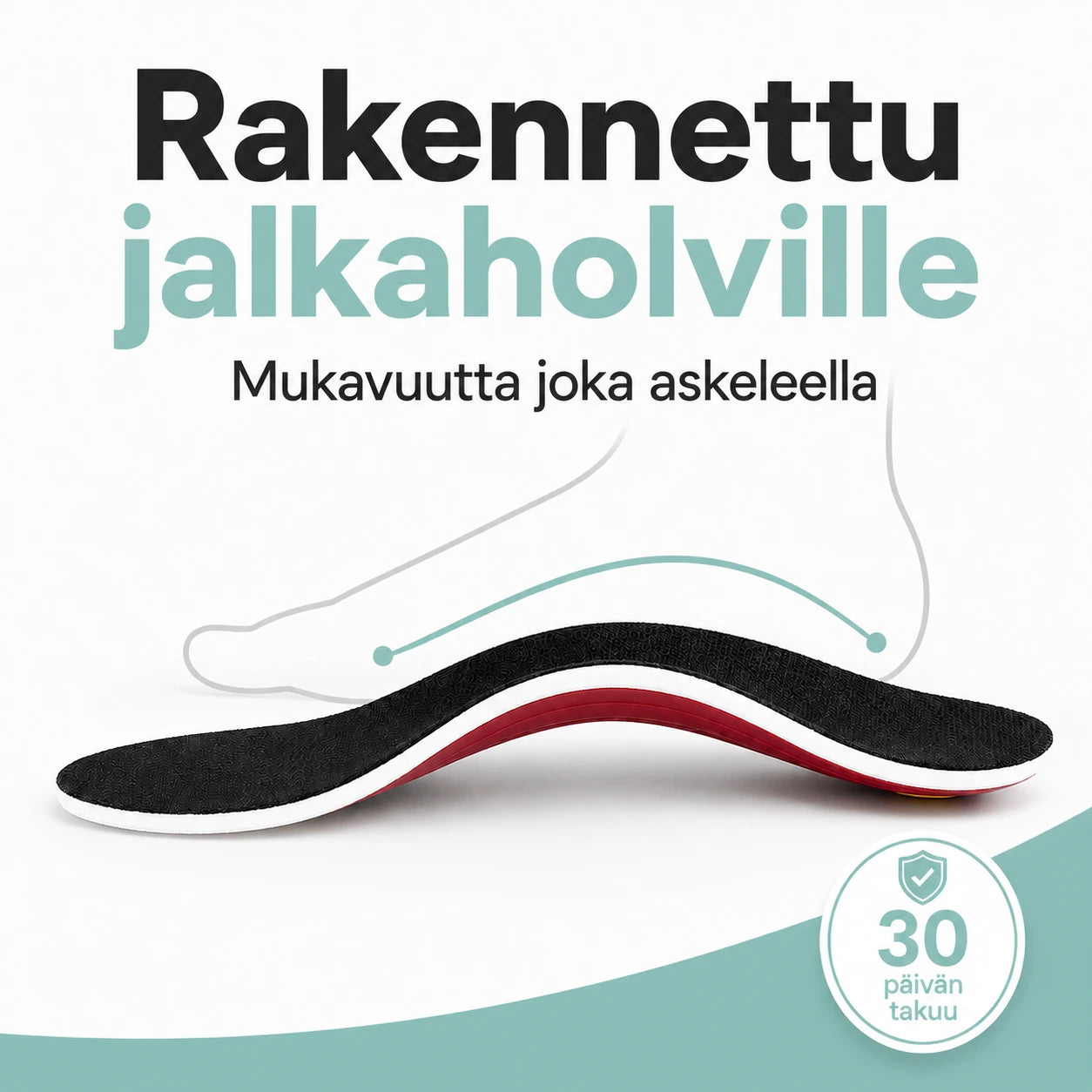 NordicStep™ - Pohjalliset kaarituella
