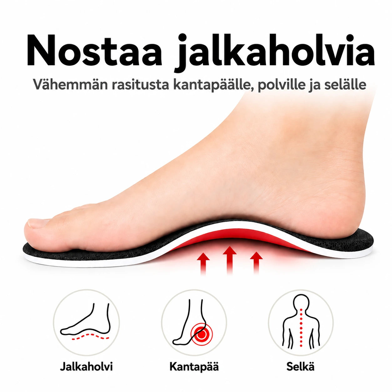 NordicStep™ - Pohjalliset kaarituella